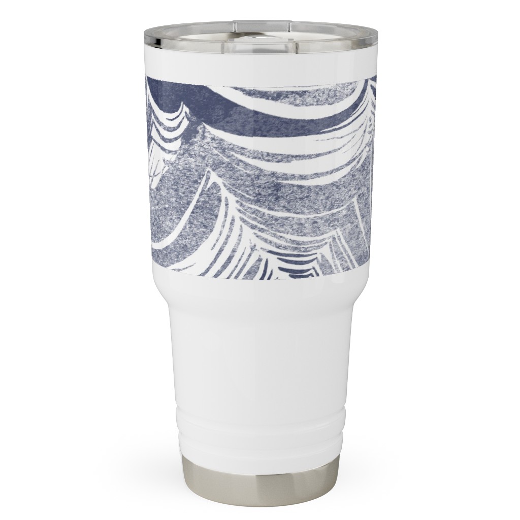 Wild Ocean Travel Tumbler, 30oz, Gray, Gray