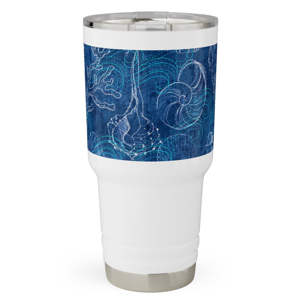 Blue Acrylic Tumblers