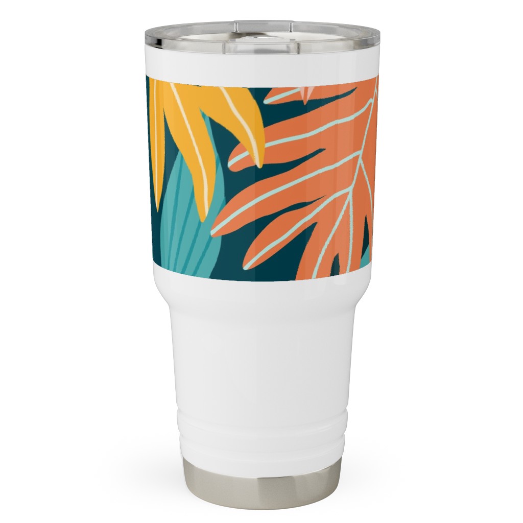 Colors of the Jungle - Multi Travel Tumbler, 30oz, Multicolor