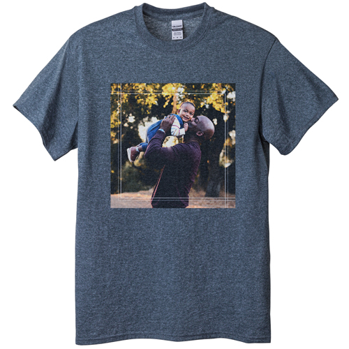 Intersecting Ways T-shirt, Adult (XL), Gray, Customizable front & back, White, white