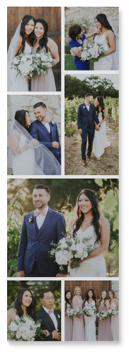 Gallery of Seven Pano Wall Art, No Frame, Single piece, Mounted, 12x36, Multicolor, multi