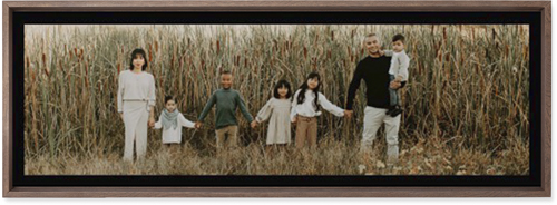 Gallery of One Pano Wall Art, Walnut, Single piece, Mounted, 12x36, Multicolor