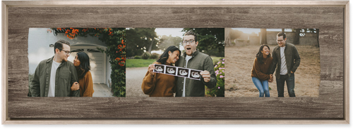 Countryside Pano Wall Art, Metallic, Single piece, Mounted, 12x36, Brown