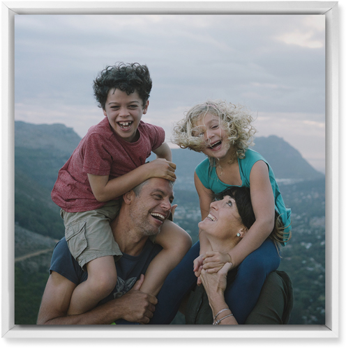 Photo Gallery Wall Art, White, Single piece, Mounted, 16x16, Multicolor, multi