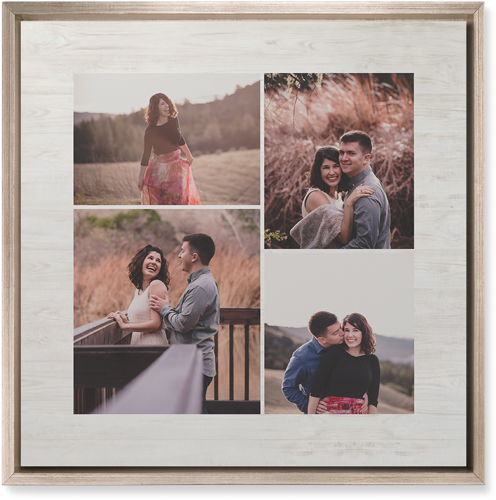 Four Winds Wall Art, Metallic, Single piece, Mounted, 16x16, Beige, wheat