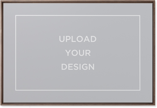 Upload Your Own Design Landscape Wall Art, Walnut, Single piece, Mounted, 24x36, Multicolor