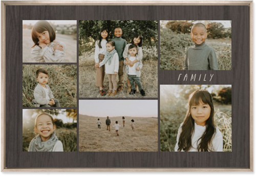 Lucky Seven Wall Art, Metallic, Single piece, Mounted, 24x36, Multicolor, multi