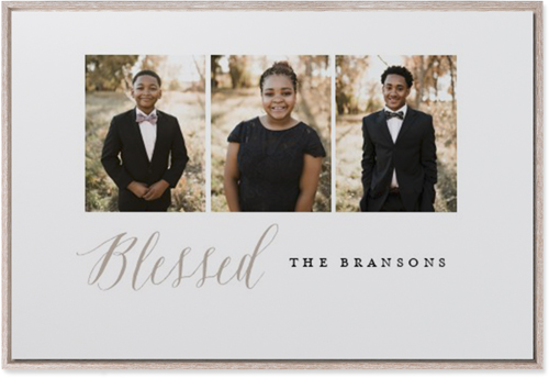 Rules of Three Wall Art, Rustic, Single piece, Mounted, 24x36, Multicolor, multi