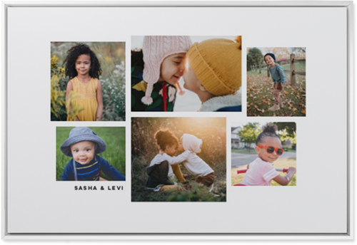 Six Times Wall Art, White, Single piece, Mounted, 24x36, White, white