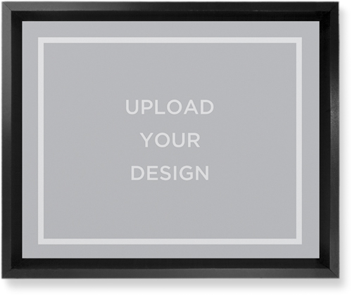 Upload Your Own Design Landscape Wall Art, Black, Single piece, Mounted, 8x10, Multicolor, multi