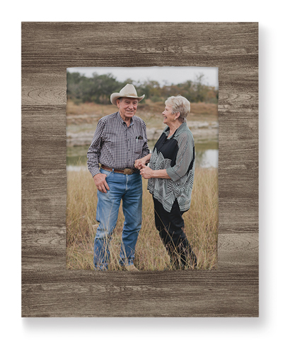 Countryside Portrait Wall Art, No Frame, Single piece, Mounted, 8x10, Brown