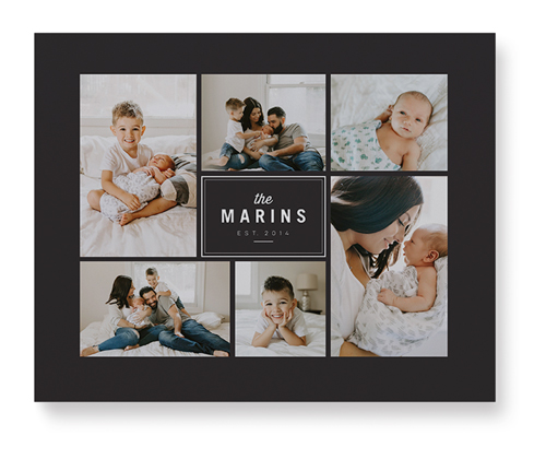 Round We Go Wall Art, No Frame, Single piece, Mounted, 8x10, Gray, charcoal