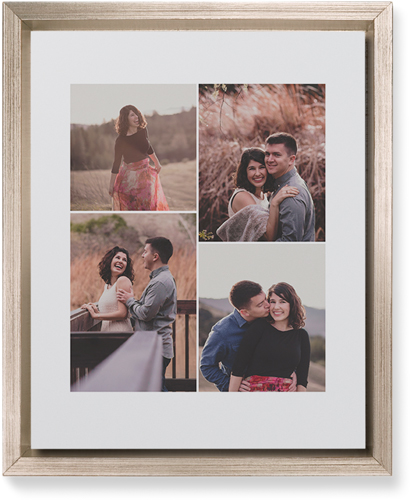 Four Winds Wall Art, Metallic, Single piece, Mounted, 8x10, White