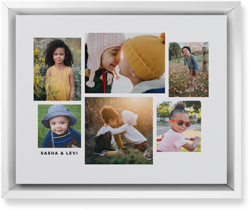 Six Times Wall Art, White, Single piece, Mounted, 8x10, White, white