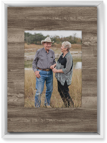 Countryside Portrait Wall Art, White, Single piece, Mounted, 10x14, Brown, wood