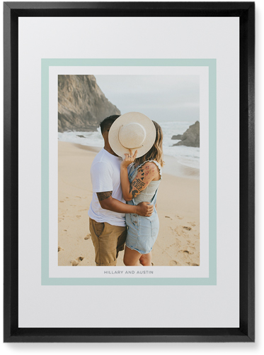 Freeze Frame Wall Art, Black, Single piece, Mounted, 10x14, Green, mint