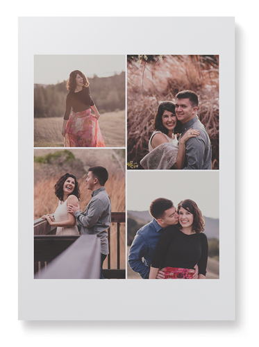 Four Winds Wall Art, No Frame, Single piece, Mounted, 10x14, White