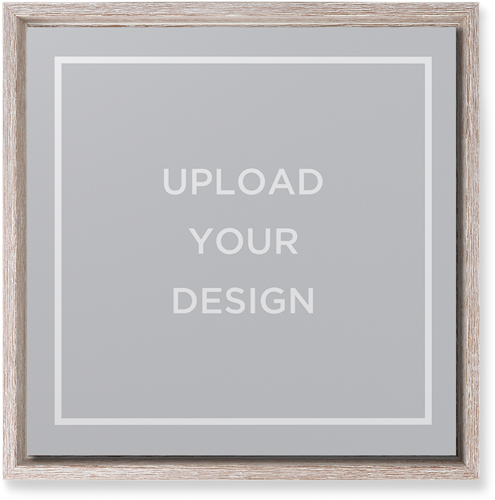 Upload Your Own Design Landscape Wall Art, Rustic, Single piece, Mounted, 12x12, Multicolor