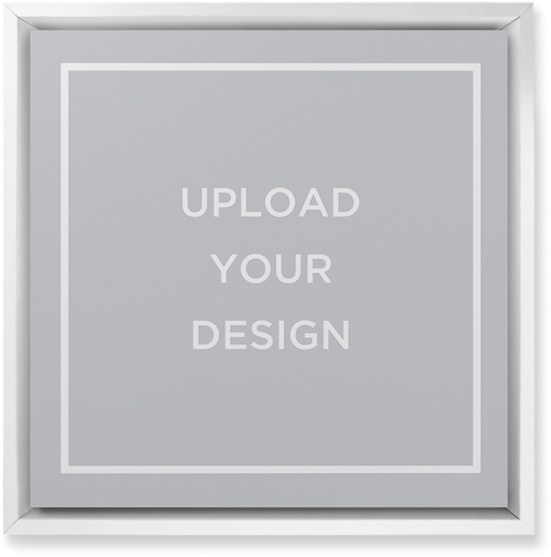 Upload Your Own Design Wall Art, White, Single piece, Mounted, 12x12, Multicolor