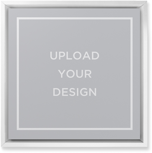 Upload Your Own Design Wall Art, White, Single piece, Mounted, 12x12, Multicolor, multi