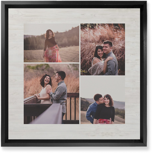 Four Winds Wall Art, Black, Single piece, Mounted, 12x12, Beige