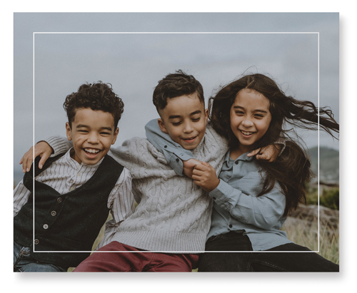 Floating Frame Wall Art, No Frame, Single piece, Mounted, 16x20, White, white