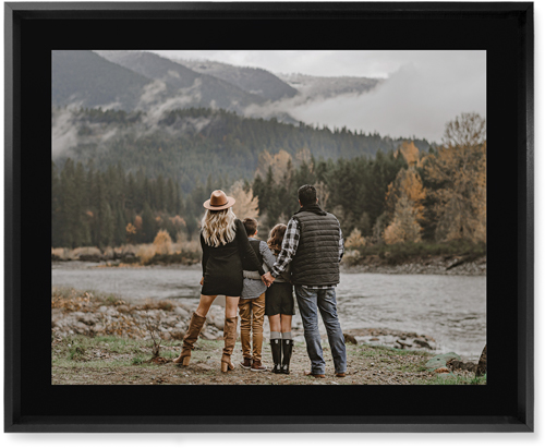 Simple Gallery of One Border Wall Art, Black, Single piece, Mounted, 16x20, Multicolor, multi