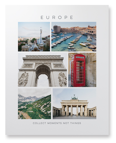 Best of Six Wall Art, No Frame, Single piece, Mounted, 16x20, Multicolor, multi