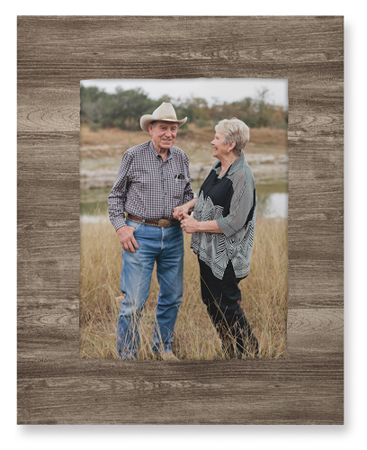 Countryside Portrait Wall Art, No Frame, Single piece, Mounted, 16x20, Brown, wood
