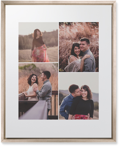 Four Winds Wall Art, Metallic, Single piece, Mounted, 16x20, White, white