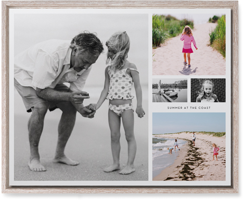 Hero Collage Landscape Wall Art, Rustic, Single piece, Mounted, 16x20, Multicolor, multi