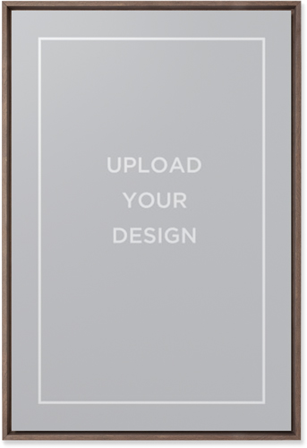 Upload Your Own Design Wall Art, Walnut, Single piece, Mounted, 20x30, Multicolor, multi