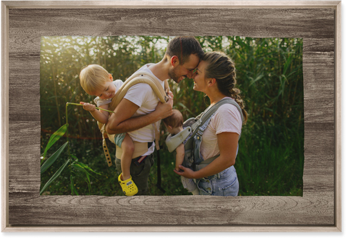 Countryside Wall Art, Metallic, Single piece, Mounted, 20x30, Brown, wood