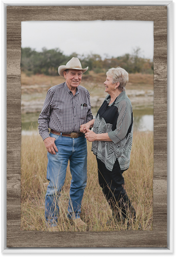 Countryside Portrait Wall Art, White, Single piece, Mounted, 20x30, Brown