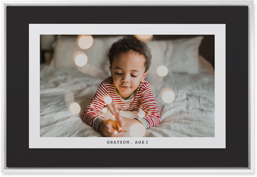 Frame Up Wall Art, White, Single piece, Mounted, 20x30, Gray