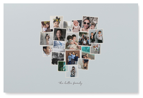 Heart Strings Wall Art, No Frame, Single piece, Mounted, 20x30, Gray, air