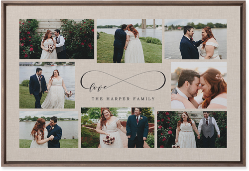 Sweet Moments Wall Art, Walnut, Single piece, Mounted, 20x30, Beige