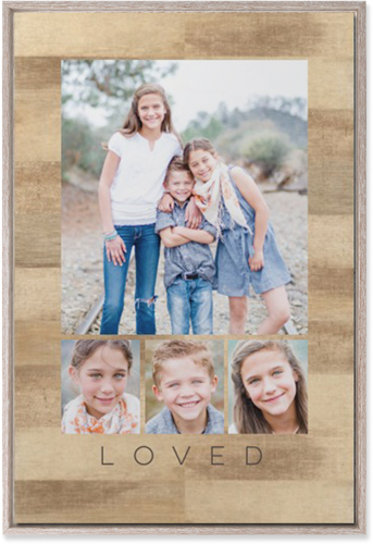 Four Real Wall Art, Rustic, Single piece, Mounted, 20x30, Beige, khaki