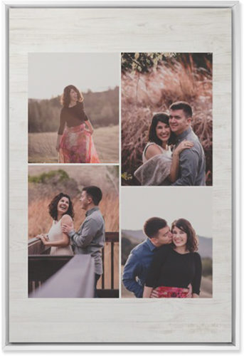 Beige And White Custom Wall Art