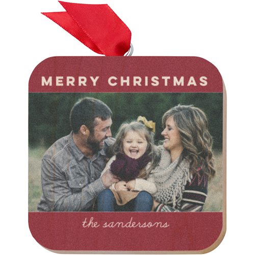 Framed Gallery of One Wooden Ornament, Multicolor, Square, multi