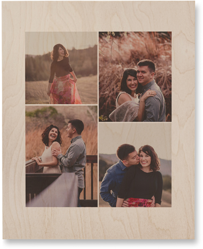 Four Winds Wall Art, Single piece, Wood, 16x20, White, white