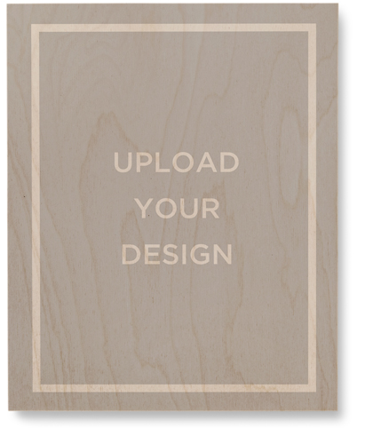 Upload Your Own Design Wall Art, Single piece, Wood, 8x10, Multicolor
