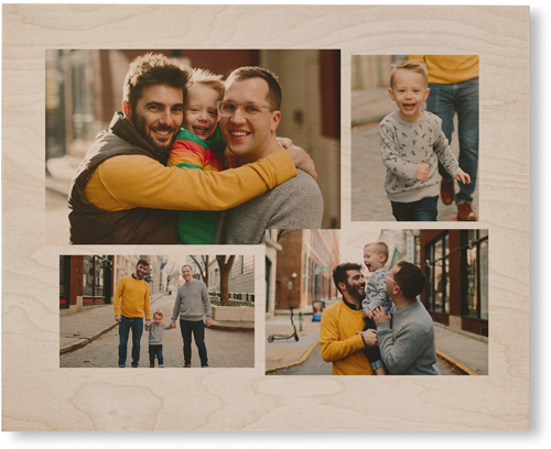 Connect Four Wall Art, Single piece, Wood, 8x10, White, white