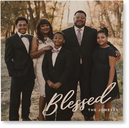 Blessed Letters Wall Art, Single piece, Wood, 16x16, White, white