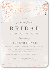 Travel 20 Personalized Bridal Shower Invitations Love Is Everywhere Design