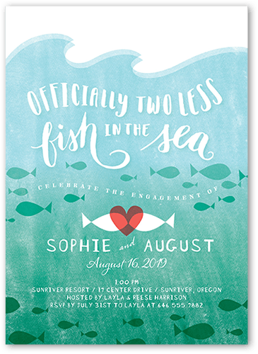 Wedding Engagement Invitation Cards