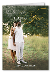 radiant union thank you card