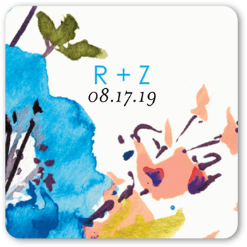 Stunning Floral Stickers, StickersBora Bora