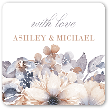 Watercolor Bouquet Stickers, StickersSand