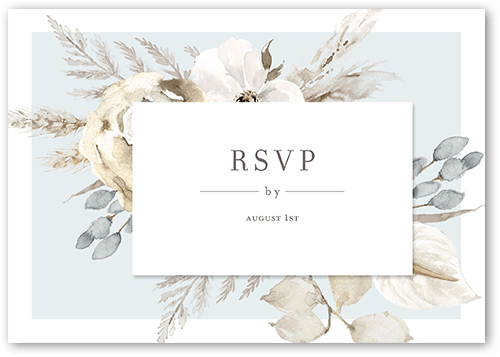 Pastel Wedding RSVP Card
